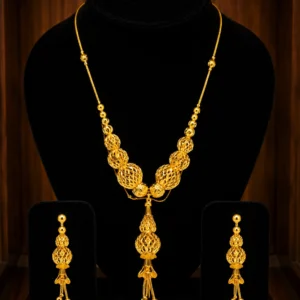 Premium Quality Gold Plated Jewellery Set.